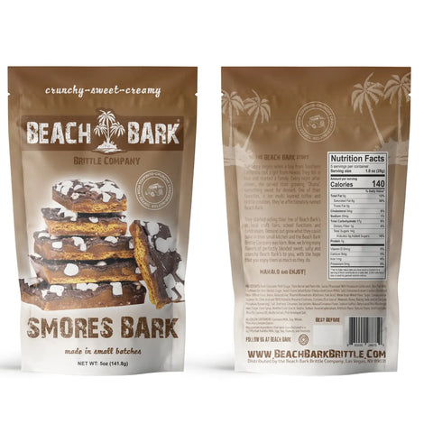 S'Mores BEACH BARK®- 5 oz & 1/2 lb Bags